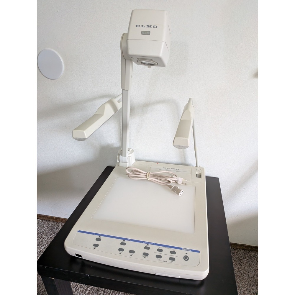 Elmo HV-5000XG Visual Presenter Document Camera Tested Working With Remote
